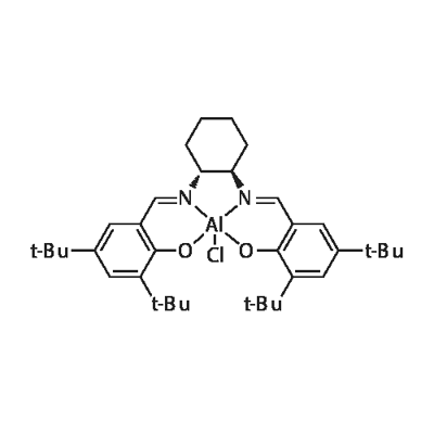 (1R,2R)-(-)-[1,2-CYCLOHEXANEDIAMINO-N N'-BIS(3,5-DI-T-BUTYLSALICYLIDENE)]ALUMINUM (III) CHLORIDE Structure