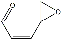 (Z)-3-oxiranylacrylaldehyde Struktur