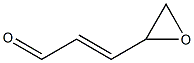 (E)-3-oxiranylacrylaldehyde Struktur