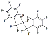 1,1'-(1,1,2,2,3,3-Hexafluoro-1,3-propanediyl)bis(2,3,4,5,6-pentafluorobenzene) Struktur