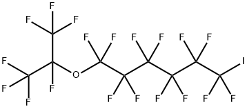 1-IODO-6-(HEPTAFLUOROISOPROPOXY)PERFLUOROHEXANE Struktur