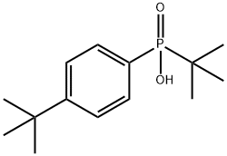 tert-Butyl(p-tert-butylphenyl)phosphinic acid Struktur