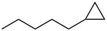 1-cyclopropylpentane Struktur