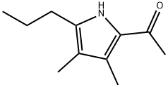 Ethanone, 1-(3,4-dimethyl-5-propyl-1H-pyrrol-2-yl)- (9CI) Struktur