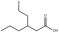 3-PROPYLHEXANOIC ACID Struktur