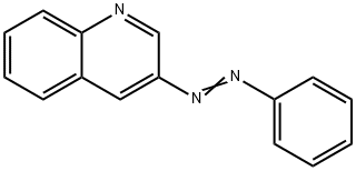 3-(Phenylazo)quinoline Struktur