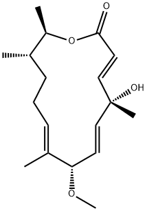 albocycline Struktur