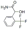 Benzeneacetamide,  -alpha--hydroxy-2-(trifluoromethyl)- Struktur