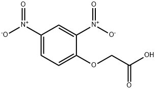 2-(2,4-dinitrophenoxy)acetic acid Struktur