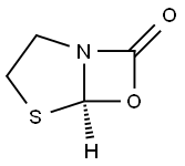 6-Oxa-4-thia-1-azabicyclo[3.2.0]heptan-7-one,(5S)-(9CI) Struktur