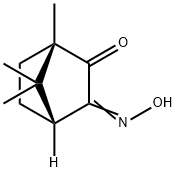 (1S,E)-(-)-Camphorquinone 3-oxime Struktur