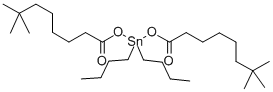 DI-N-BUTYL DINEODECANOATE TIN Struktur