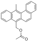 7-ACETOXYMETHYL-12-METHYLBENZ(A)ANTHRACENE Struktur