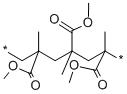 POLY(METHYL METHACRYLATE)  ISOTACTIC Struktur