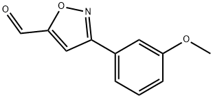 3-(3-METHOXY-PHENYL)-ISOXAZOLE-5-CARBALDEHYDE|3-(3-甲氧基-苯基)-異惡唑-5-甲醛