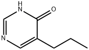 4(1H)-Pyrimidinone, 5-propyl- (9CI) Struktur