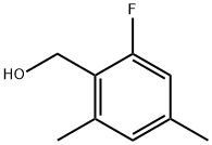 Benzenemethanol, 2-fluoro-4,6-dimethyl- (9CI) Struktur