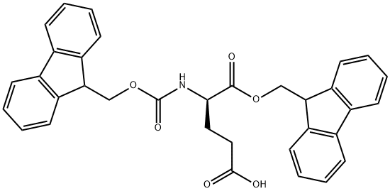 FMOC-D-GLU-OFM Struktur