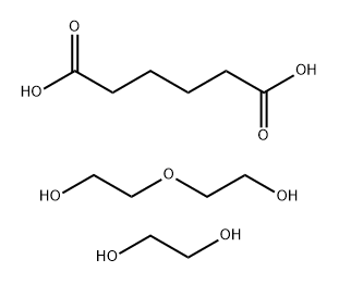 ethane-1,2-diol: hexanedioic acid: 2-(2-hydroxyethoxy)ethanol Struktur