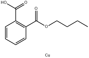 PHTHALIC ACID MONO-N-BUTYL ESTER COPPER(II) SALT Struktur