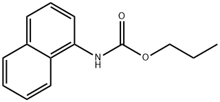 1-NAPHTHYL N-PROPYLCARBAMATE Struktur