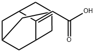 Adamantan-2-ylideneacetic acid Struktur