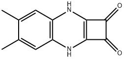 3,8-Dihydro-5,6-dimethylcyclobuta[b]quinoxaline-1,2-dione Struktur