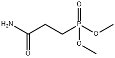 dimethyl (3-amino-3-oxopropyl)phosphonate  Struktur