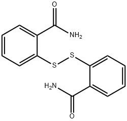 2,2-二硫代雙苯甲酰胺, 2527-57-3, 結(jié)構(gòu)式