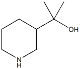 2-PIPERIDIN-3-YLPROPAN-2-OL Struktur