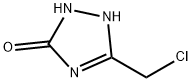 5-CHLOROMETHYL-2,4-DIHYDRO-[1,2,4]TRIAZOL-3-ONE Structure