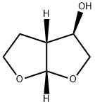 (3R,3aR,6aS)-Hexahydrofuro[2,3-b]furan-3-ol Struktur