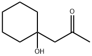 1-(1-Hydroxycyclohexyl)acetone Struktur