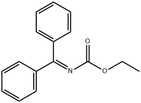 CarbaMic acid, (diphenylMethylene)-, ethyl ester Struktur