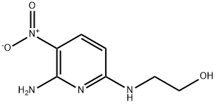 Ethanol, 2-[(6-amino-5-nitro-2-pyridinyl)amino]- (9CI) Struktur