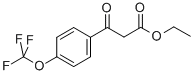 ETHYL 3-OXO-3-(4-(TRIFLUOROMETHOXY)PHENYL)PROPANOATE Struktur