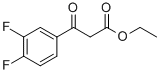 3-(3,4-DIFLUOROPHENYL)-3-OXO-PROPIONIC ACID ETHYL ESTER price.