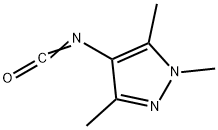 4-ISOCYANATO-1,3,5-TRIMETHYL-1H-PYRAZOLE Struktur