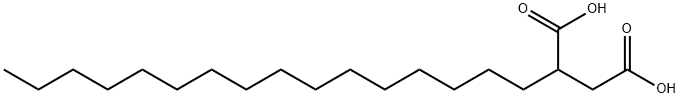 hexadecylsuccinic acid Struktur