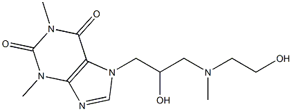 Xanthinol Struktur