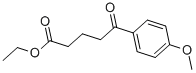 Ethyl 5-(4-methoxyphenyl)-5-oxopentanoate Struktur