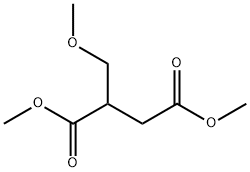 dimethyl (methoxymethyl)succinate  Struktur