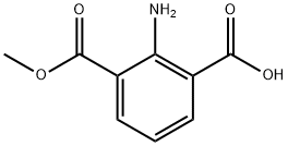 METHYL 2-AMINO-3-CARBOXYBENZOATE Structure