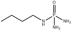 N-(n-Butyl)phosphoric Triamide Struktur