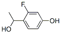 Benzenemethanol, 2-fluoro-4-hydroxy-alpha-methyl- (9CI) Struktur