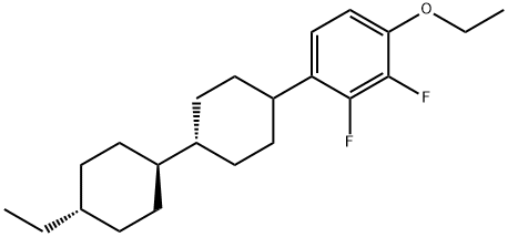 TRANS,TRANS-4''-(4-ETHOXY-2,3-DIFLUORO-PHENYL)-4-ETHYL-BICYCLOHEXYL Struktur