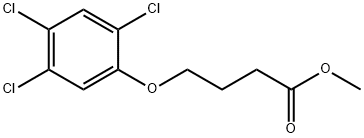 4-(2,4,5-Trichlorophenoxy)butanoic acid methyl ester Struktur