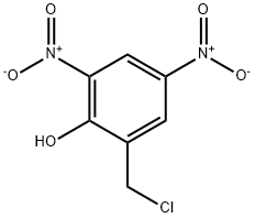 2-CHLOROMETHYL-4,6-DINITROPHENOL Struktur