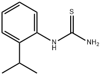 1-(2-異丙基苯基)-2-硫脲 結(jié)構(gòu)式