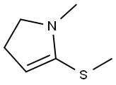 1-Methyl-2-(methylthio)-2-pyrroline Struktur